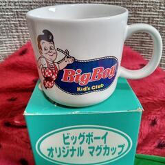 ★BigBoy　オリジナルマグカップ　ガラス製　未使用品★
