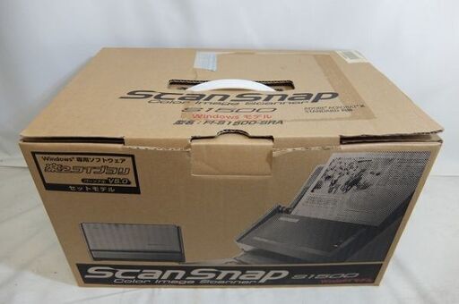 未使用☆スキャナー ScanSnap スキャンスナップ 富士通 FUJITSU S1500 Windowsモデル 楽2ライブラリセットモデル