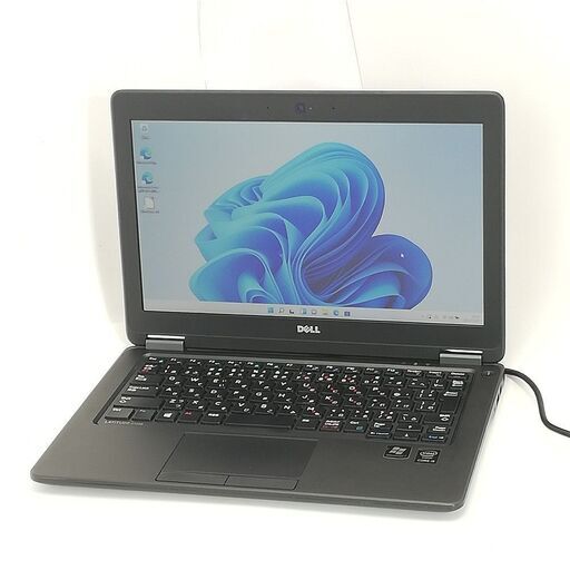 保証付 高速SSD Wi-Fi有 12.5型 ノートパソコン DELL E7250 中古美品 第5世代 Core i5 8GB 無線 Bluetooth カメラ Windows11 Office