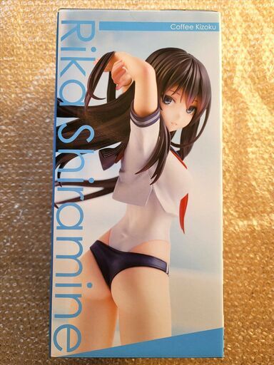 新品未開封 ユニオンクリエイティブ 珈琲貴族イラスト『白峰莉花ちゃん』 ノンスケール PVC&ABS製 塗装済み 完成品フィギュア