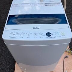 2020年製のハイアール　JW-C55D　洗濯機　5.5Kg　ホ...