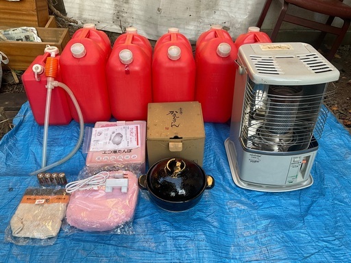 伝統的 トヨトミの石油ストーブ