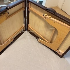 【美品】持ち運び可能★マッサージベッド