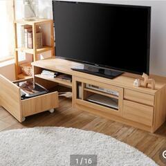 ベルメゾン プリンター収納付きテレビ台