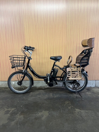 格安品‼️ 子供乗せ 電動自転車 YAMAHA バビー  20インチ 黒 8.7Ahバッテリー実容量最大❗️充電器付き！ 自宅引き取り割引き 本文記載エリア配送可能◎