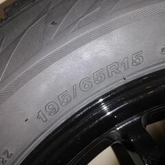 【値下げしました】ブリジストンスタッドレスタイヤ195/65R15
