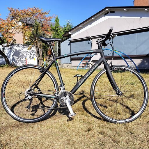 Bianchi CAMALEONTE カーボンフォーク＋アルミフレーム！ サイズ55 マットブラック