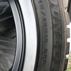 DUNLOP バーンズテック 19インチホイールセット