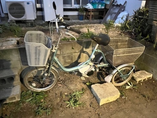 予定者確定　電動アシスト三輪自転車 ヤマハ PAS ワゴン