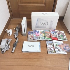 Wii ホワイト 動作確認済み ソフト複数あり