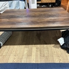 家具調　コタツ　掛け布団　セット　ローテーブル