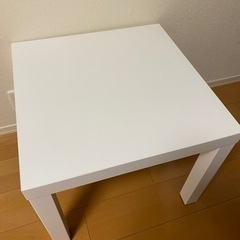 (受け渡し予定者決定) IKEA イケア 机 テーブル 白 ホワイト
