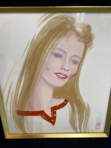 I452 岩田専太郎：作 美人画 陶器製 | noonanwaste.com