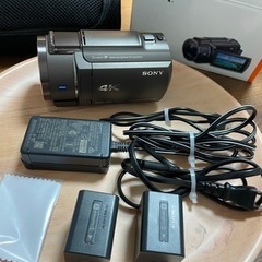 値下げしました】SONY HANDYCAM FDR-AX45（純正バッテリー2つ付き）