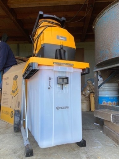 KYOCERA 高品質 ガーデンシュレッダー 一回のみ使用 