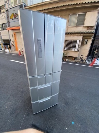 ６ドア冷蔵庫４４５L大阪市内配達設置無料