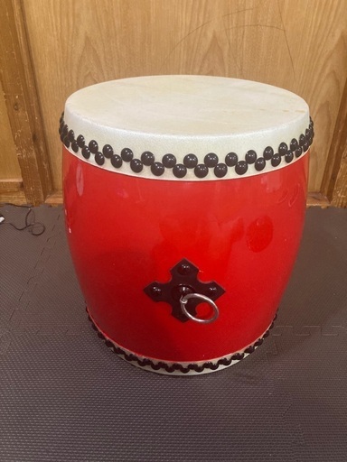 沖縄産 大太鼓 33×39cm