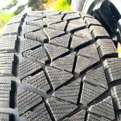 取引終了BSスタッドレスタイヤ＆ホイール 4本 16インチ 265/70R16 プラド等