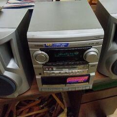 ジャンク CD MD カセット ミニ コンポ オーディオ