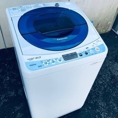 ①♦️EJ498番Panasonic全自動洗濯機