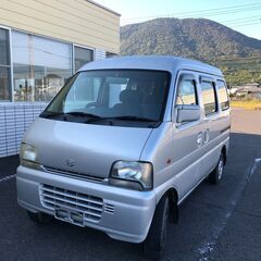 軽箱バン（車検2年付）エブリイ ハイルーフ・AT車（24万）エア...