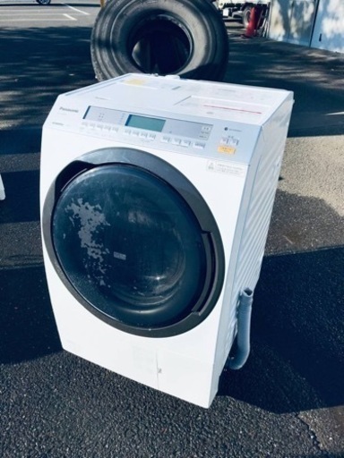 ①♦️EJ818番Panasonic ドラム式電気洗濯乾燥機