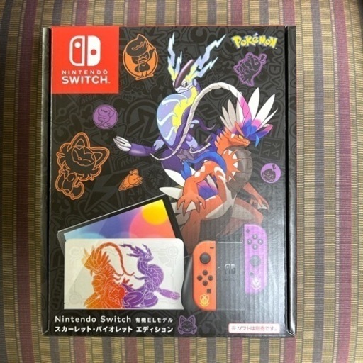任天堂Switch(有機ELモデル) スカーレット・バイオレットエディション