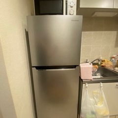 ハイセンス冷蔵庫　2021年！綺麗です✨