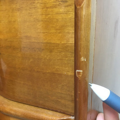 イタリア製象嵌チェスト猫脚