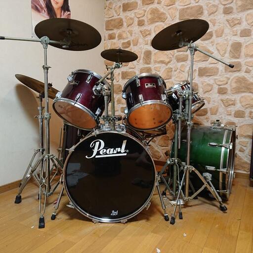 PEARL（パール）のドラムセット