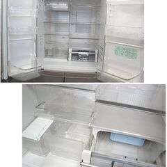 【格安お買い得品】日立 6ドア冷蔵庫 2009年製　R-SF45YM直接引き渡し 格安お買い得品】日立 6ドア冷蔵庫 2009年製 R-SF45YM直接引き渡し