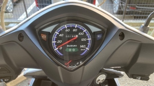 スズキ　アドレス110　走行200km未満　状態良い
