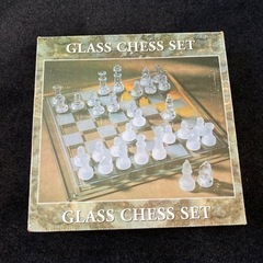 ガラス製チェスセット