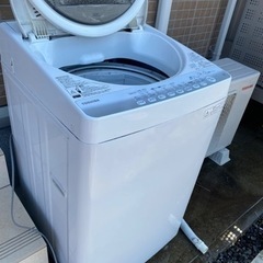 洗濯機あげます 2014年式 TOSHIBA 6キロ