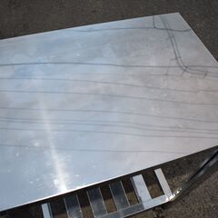 【ヤ取】≪y456≫極美品 azuma/アズマ ステンレス 作業台/作業テーブル/調理台 幅60cm スノコ板付 厨房/店舗/飲食店 41105-05 ヤ取】≪y456≫極美品 azuma/アズマ ステンレス 作業台/作業テーブル/調理