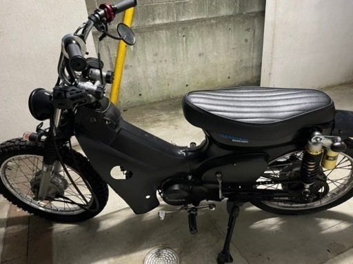 <引き取り先決まりました！>スーパーカブ　オフロード風カスタム　カブ　CUB 原付　バッテリー新品 引き取り先決まりました！>スーパーカブ オフロード風カスタム カブ