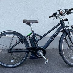 電動自転車　ヤマハ　PAS　VIENTA中古車　黒