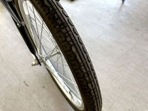 20インチ 折りたたみ自転車 6段変速 荷台 鍵 カゴ 黒 ブラック 自転車 折り畳み 札幌市手稲区