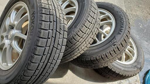 スタッドレスタイヤ&アルミホイル、アイスガードig50plus 195/65R15 w2