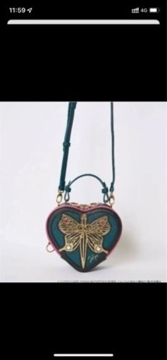 値下げしました。【未使用】ジョジョ　サマンサ　コラボ　ハートバッグ 値下げしました。【未使用】ジョジョ サマンサ コラボ ハートバッグ