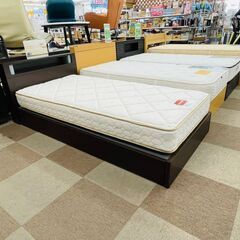 🧡FranceBed(フランスベッド) Sealy 収納シングルベッド 🔷定価￥99,300🔷 便利な引き出し付き収納付き!🧡