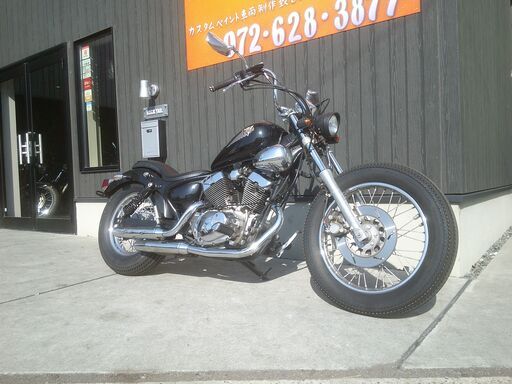 ☆30万円！ビラーゴ250 セル1 実働車☆ヤマハ 3DM 縦溝タイヤ