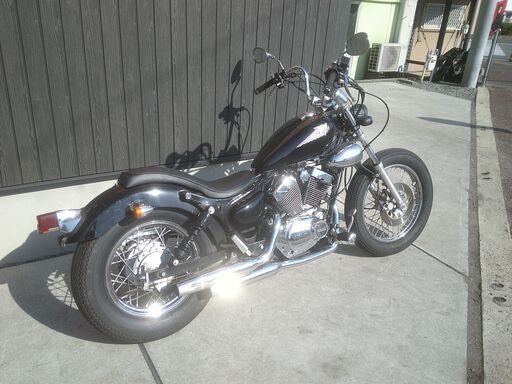 ☆30万円！ビラーゴ250 セル1 実働車☆ヤマハ 3DM 縦溝タイヤ