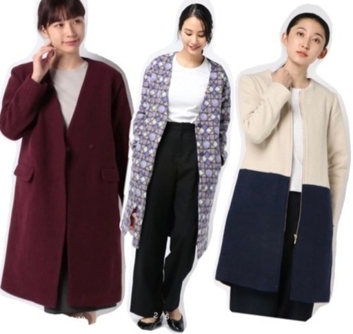 新品タグ付き　Te chichi　コート　総額6万円程