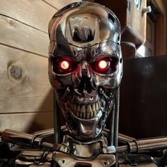 お話中 ターミネーター2 1/1 T-800 エンドスケルトン ライフサイズバスト