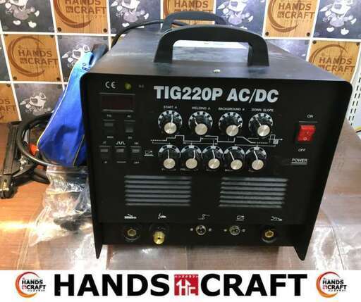 TIG　TIG220P　溶接機　※電源を入れて15～30秒程度で電源が落ちてしまう為　ジャンク品　【ハンズクラフト宜野湾店】