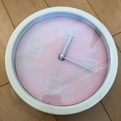 時計ピンク