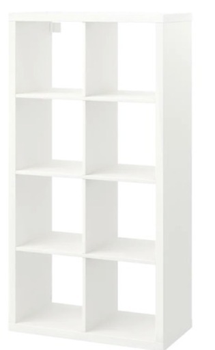 取引中★IKEA KALLAX ホワイト 白 77×147 １台　本棚 シェルフ