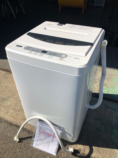 ヤマダセレクト 全自動洗濯機 6.0kg YWM-T60G1 2019年製 J11041