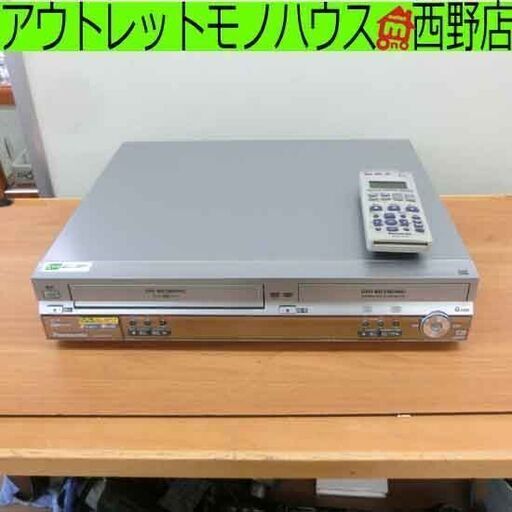 パナソニック VHSビデオ一体型DVDプレーヤー DMR-ES30V 2005年製 DVD/VHS リモコン付き ビデオデッキ Panasonic DVDプレーヤー 札幌市 西区 西野店